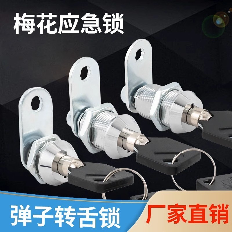 Chassis Door Lock Cylinder Door Turning Tongue Lock Lock with File ...