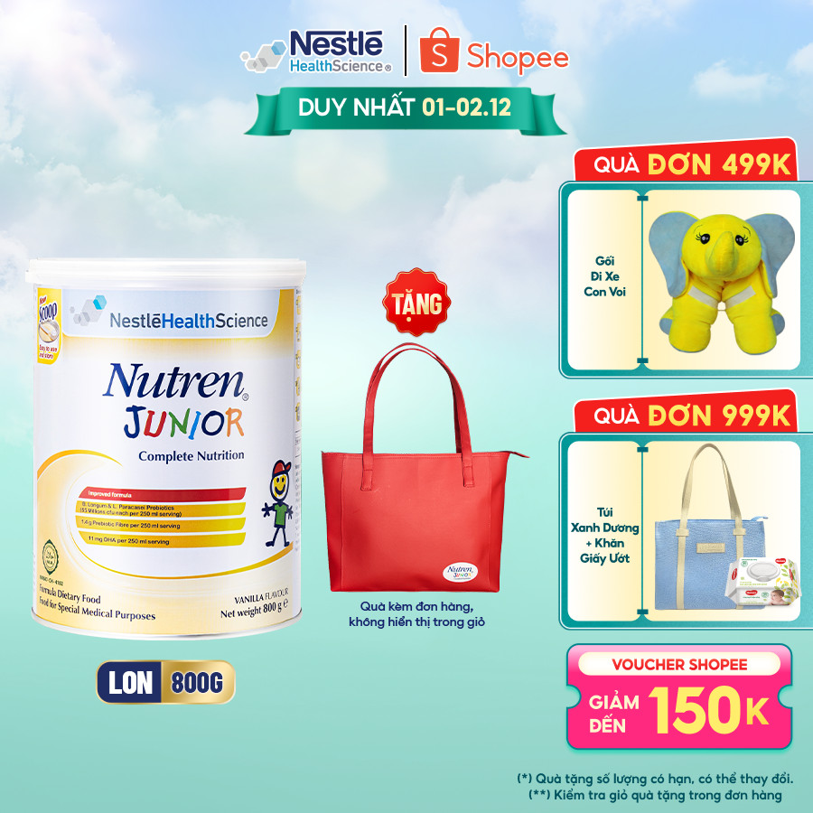 [Free Red Nutren Junior simili bag] 1 Can of Nutren Junior Swiss ...