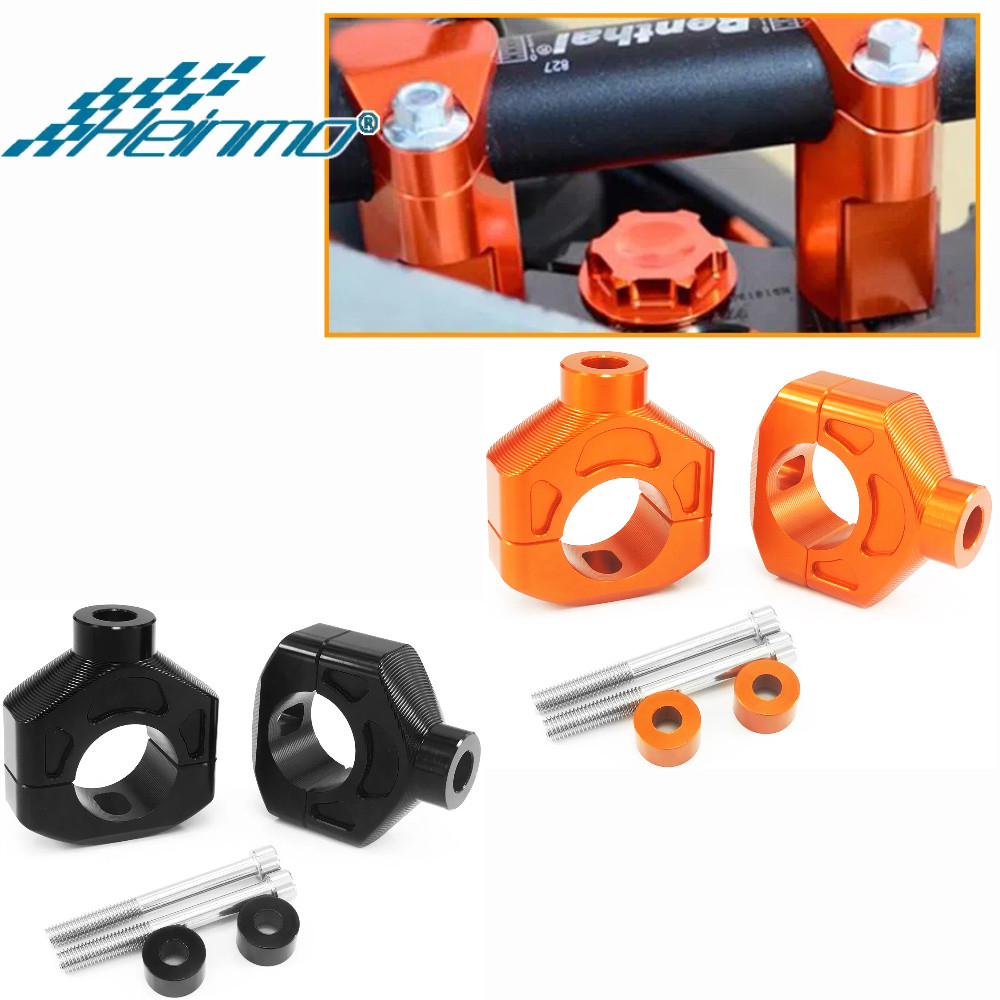 For KTM DUKE 390 690 2008-2016 Handlebar Mount Clamp Riser Kit High ...