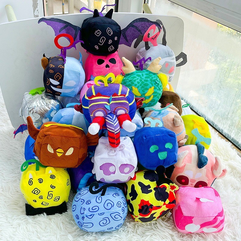 【Fast shipping】Blox fruit deluxe mystery plush 8 Adventure Game Soft ...