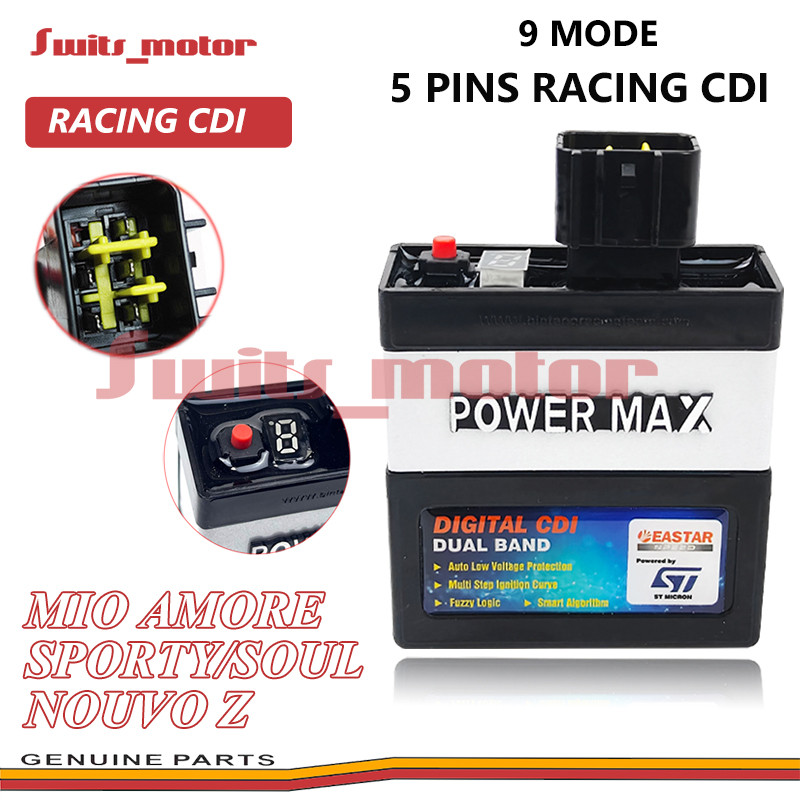 9 Mode Racing CDI for MIO SOUL/MIO SOULTY 115 ONLY ( NOT MIO AMORE ...
