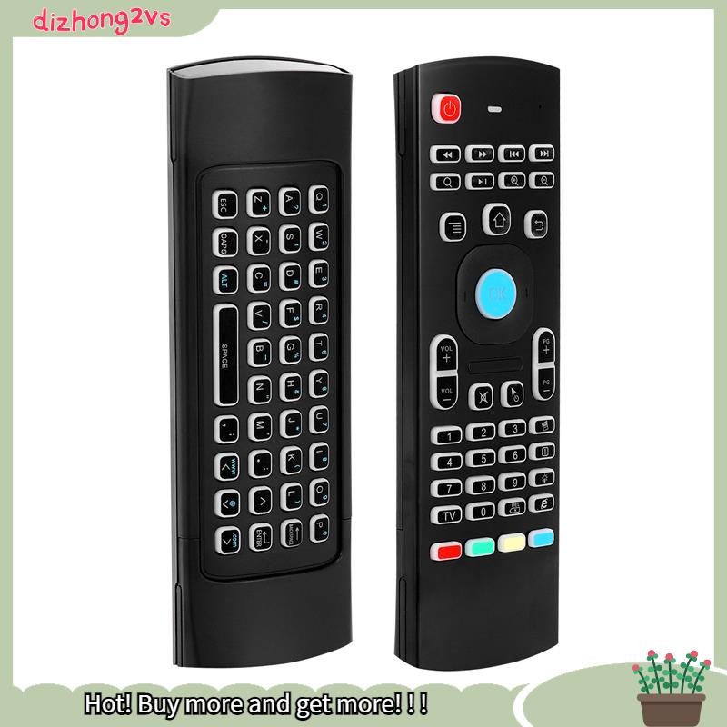 Dizhong Vs Air Mouse For Android Tv Box Mini Wireless Keyboard Air Remote Mouse Control With