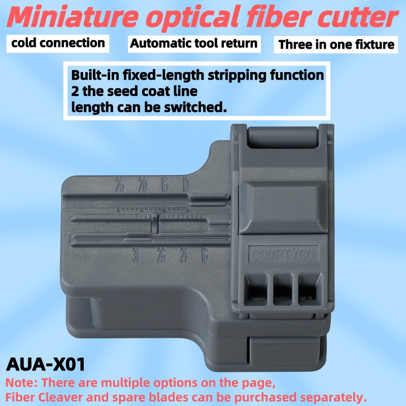 Automatic Return Optical Fiber Cleaver met 0,6 ° Snijhoek, Optische