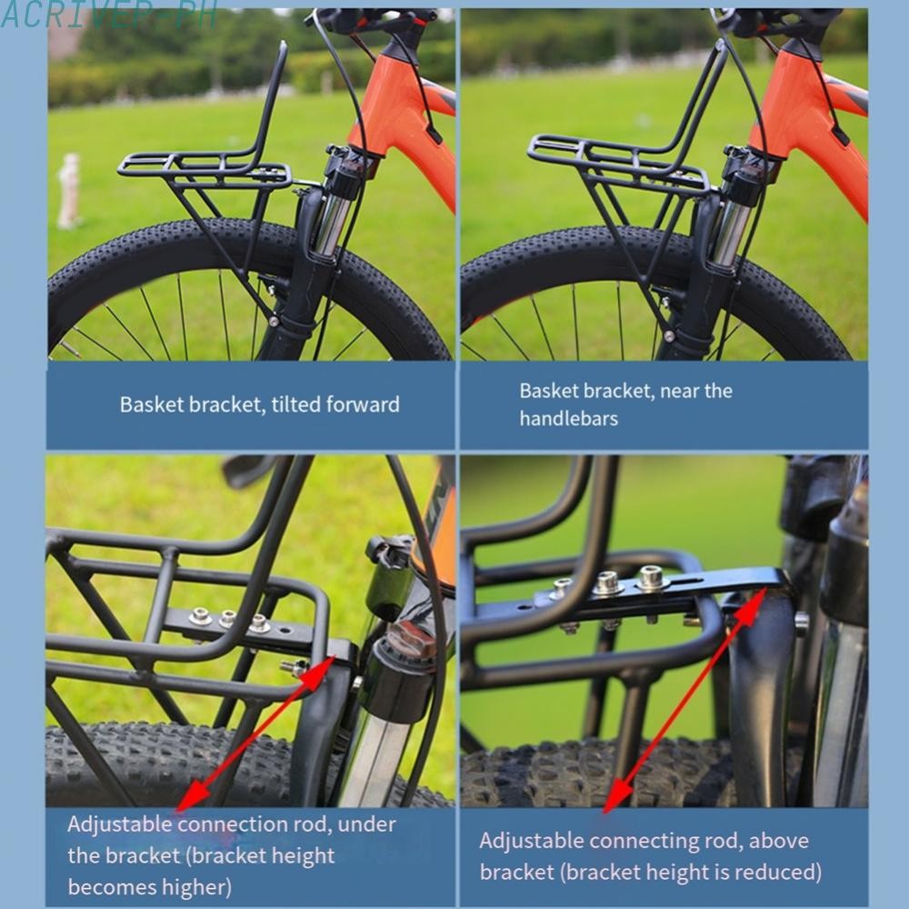 Universal Bike Rack for Mountain Bikes Aluminum Front Frame Cargo ...