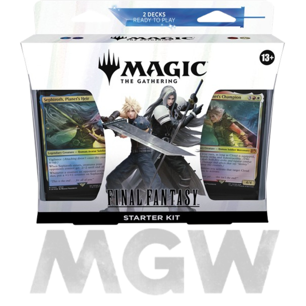 MTG Magic The Gathering Final Fantasy English Starter Kit Factory ...