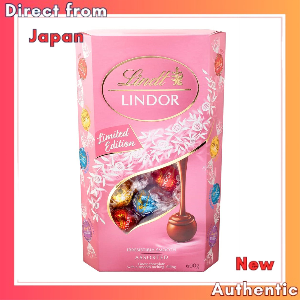 Lindt Lindor Pink Assort Limited Edition Large 600g Lindt Lindor Pink ...