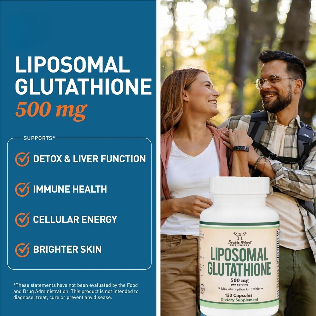 DoubleWood Liposomal Glutathione Capsules - Strengthen immunity - Improve  metabolism | Shopee Philippines