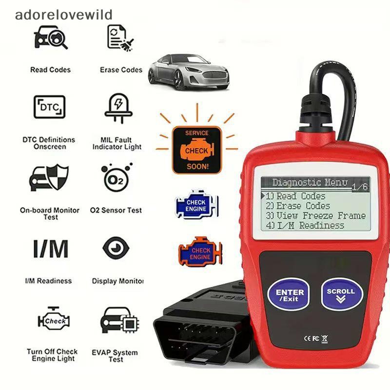 ALW 1 PC Car Fault Diagnosis Instrument Clear Fault Codes Diagnostic ...