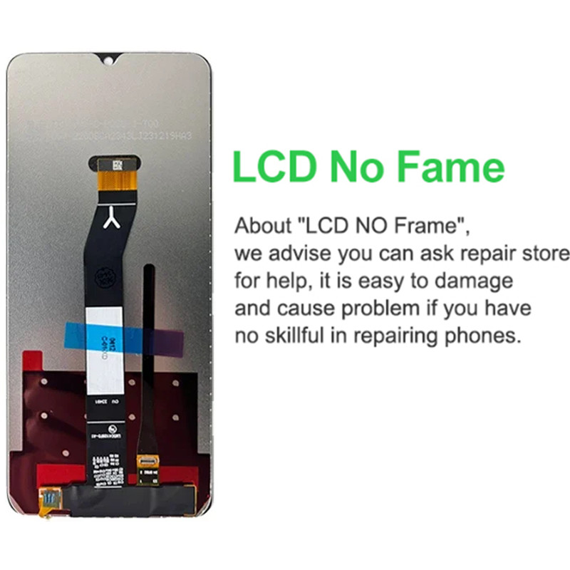 DISPLAY XIAOMI REDMI A3 23129RN51X 2312RN51X SCHERMO LCD VETRO PARI