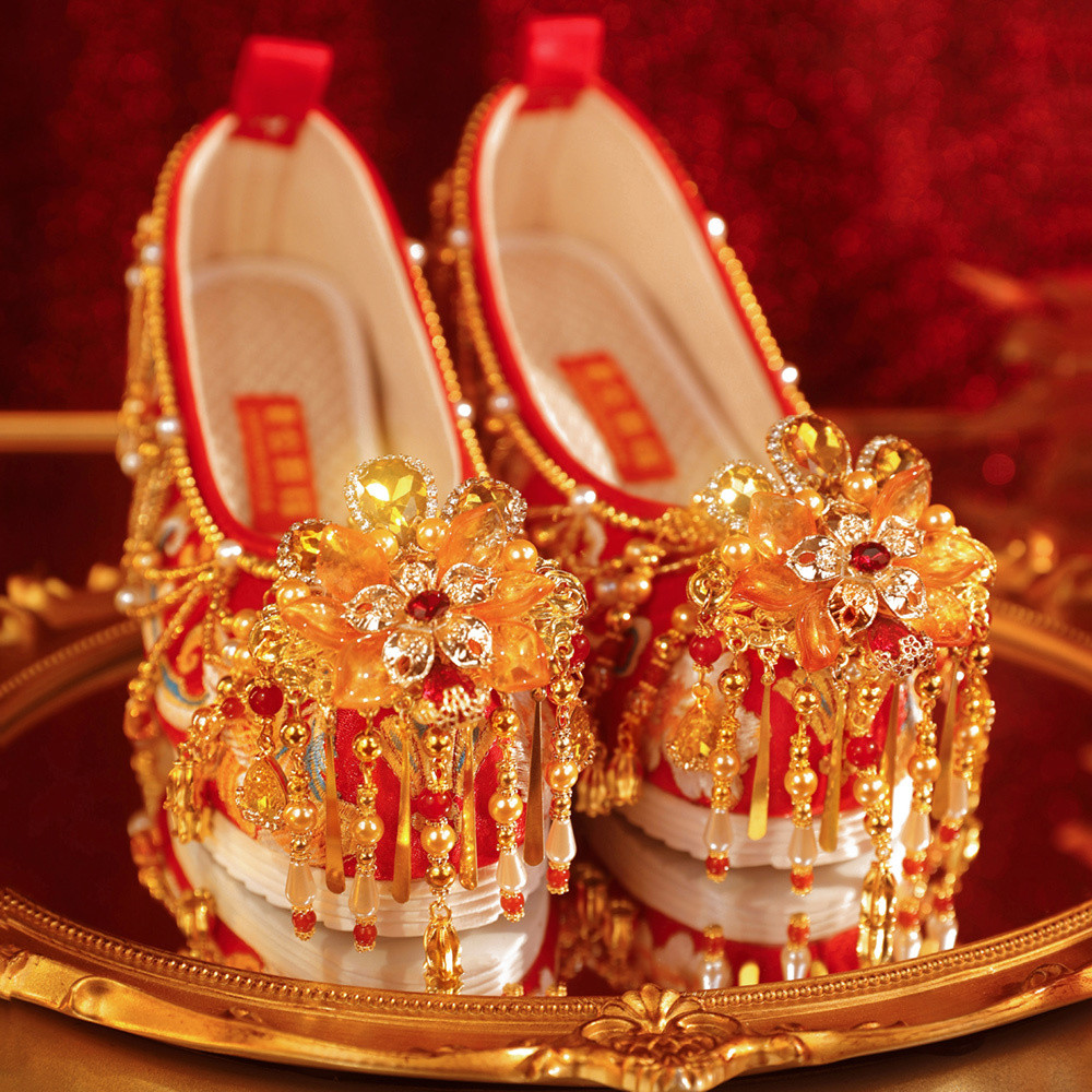 Josephine - Embroidered Hanfu Bridal Shoes
