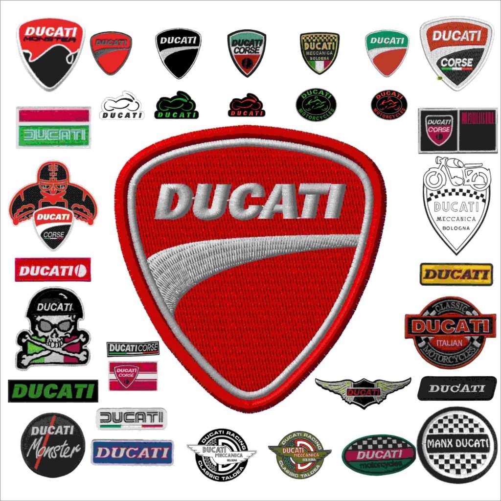 HERO Ducati Corsage Racing Patch Embroidered Logo/Emblem/Embroidery ...