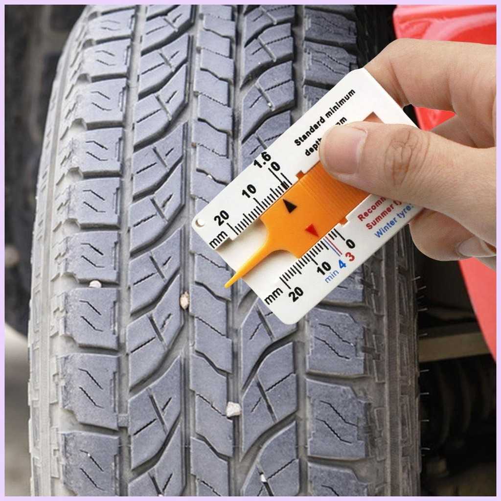 Tire Depth Ruler Thread Depth Gauge for Tires Tire Tread Depth Accurate ...