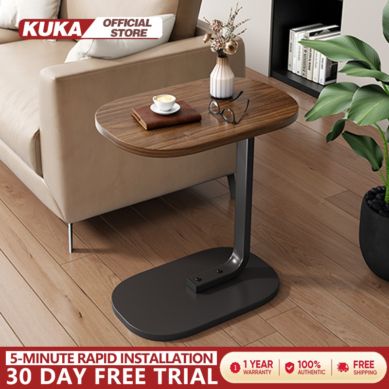 Nordic Sofa Side Table Coffee Table Mobile Side Desk Simple Movable ...