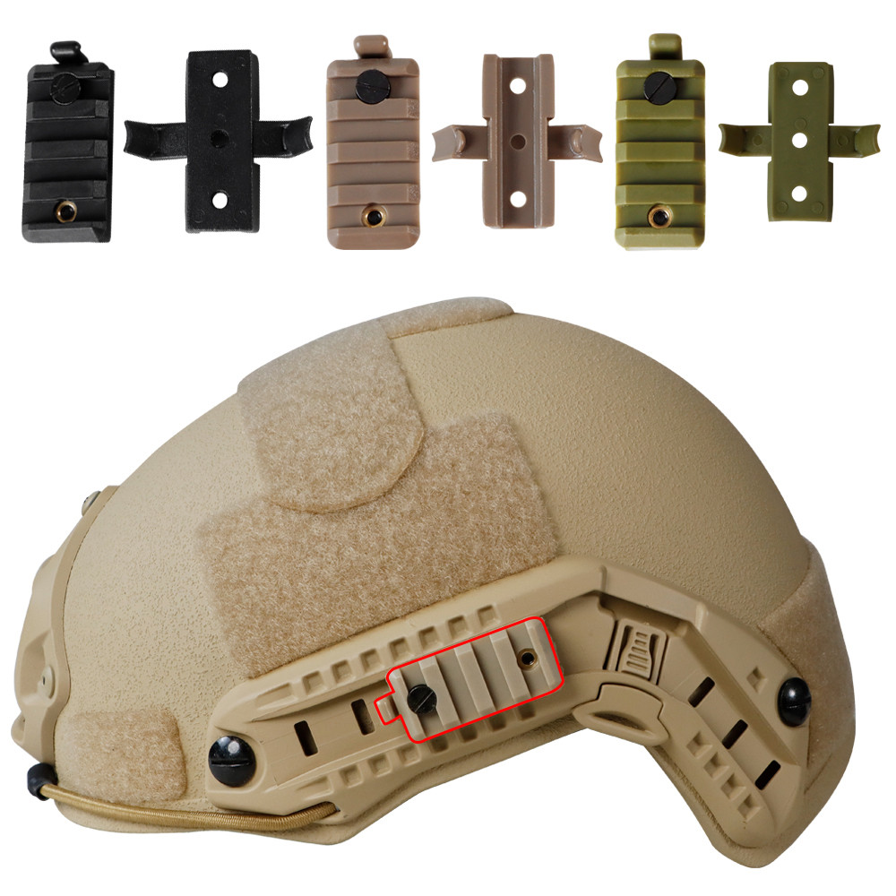 BOOIU Tactical Helmet Rail Slider Airsoft Helmet Rail Slider Mount ...