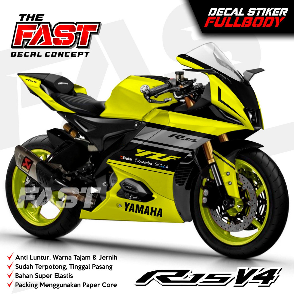 NEWEST Decal Sticker R15 V4 Fullbody Sticker Decal Motor R15 v4 Full ...