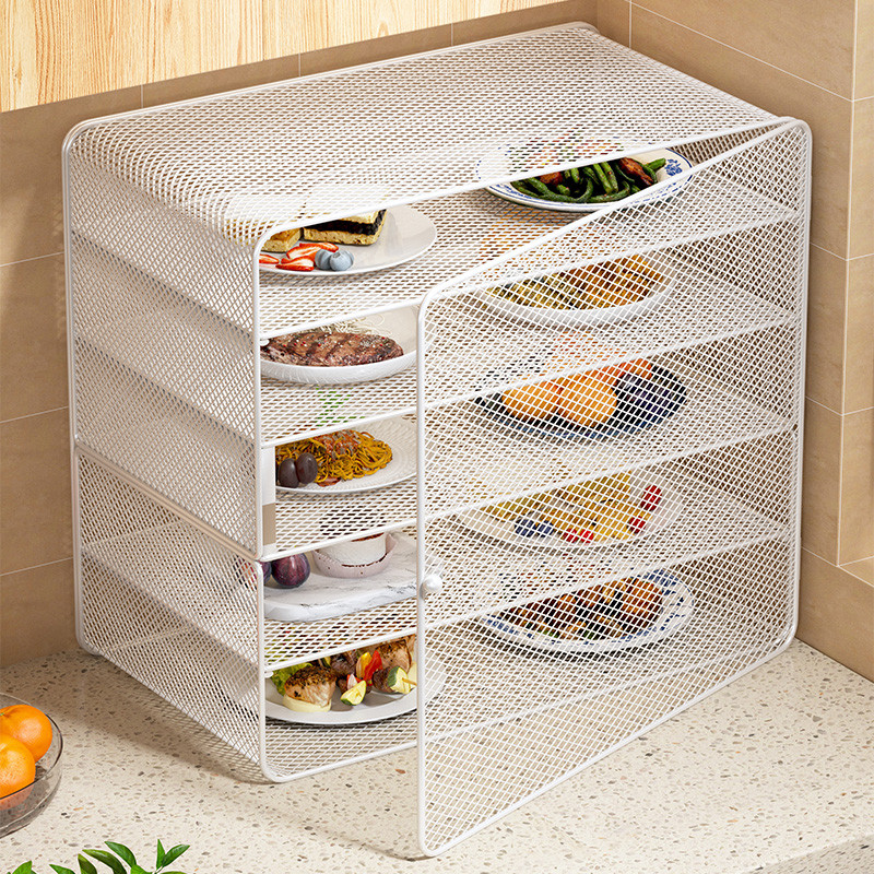 Kitchen Cover Storage Rack Food Dish Cover Household Storage Rack Table ...