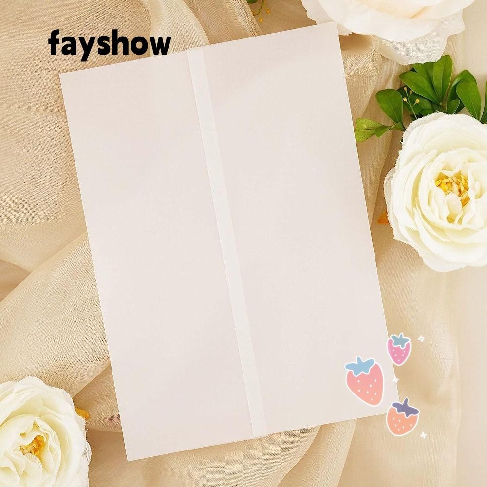 FAY Invitation Paper, Sulfuric Paper Vellum Paper, DIY Acrylic ...