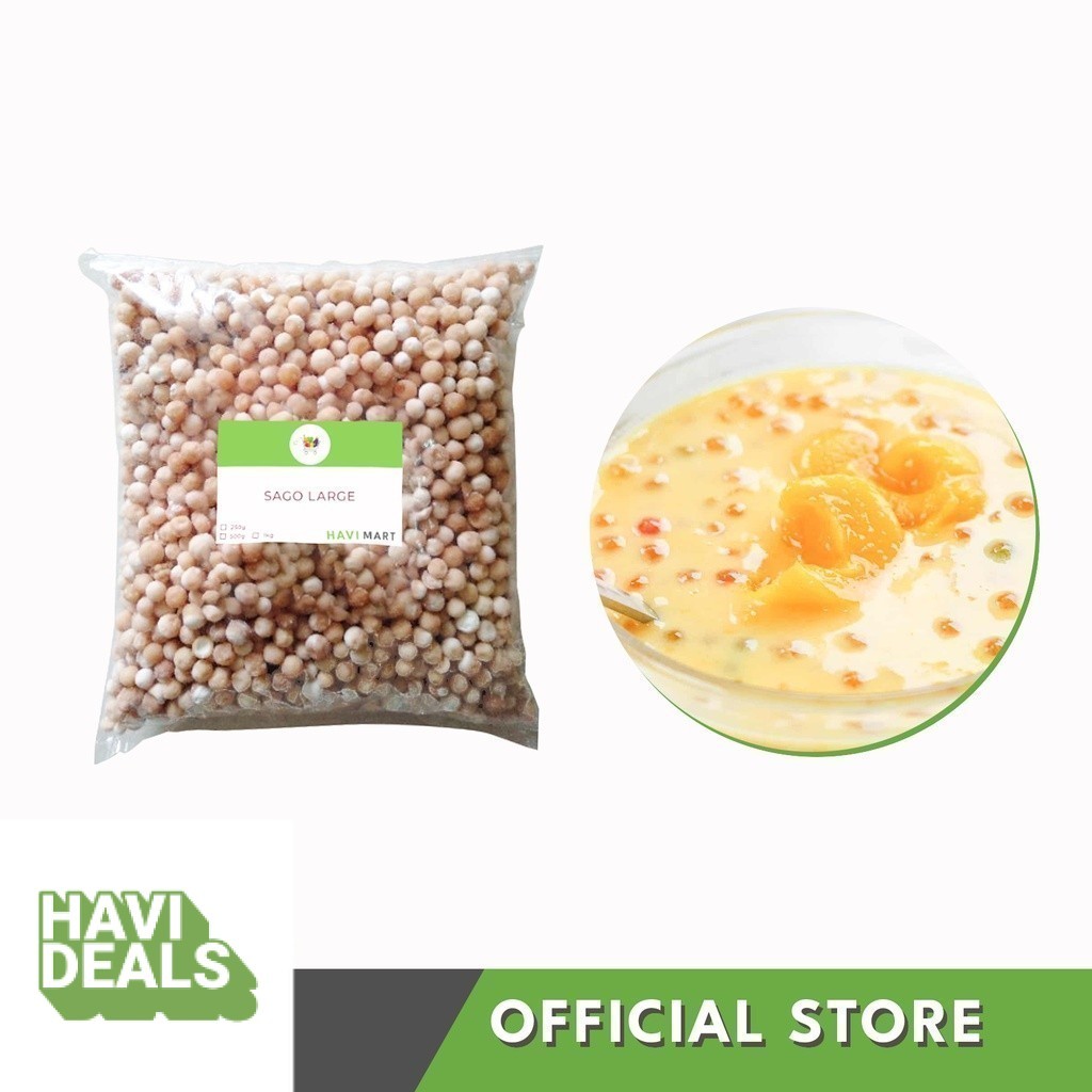 HAVI DEALS Premium Sago Big 1kg | Shopee Philippines