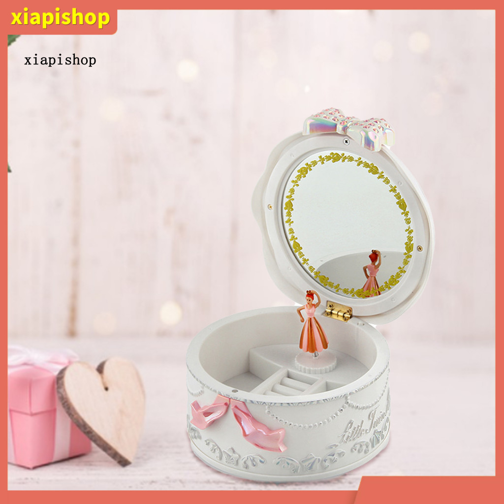 XPS Dancing Music Box Eye-catching Jewelry Storage Decorate 2 Colors ...