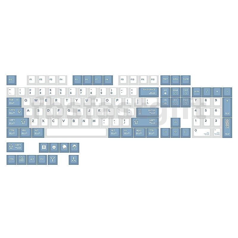 115 Keys Science Theme Keycap Set Cherry Profile PBT Sublimation Key ...