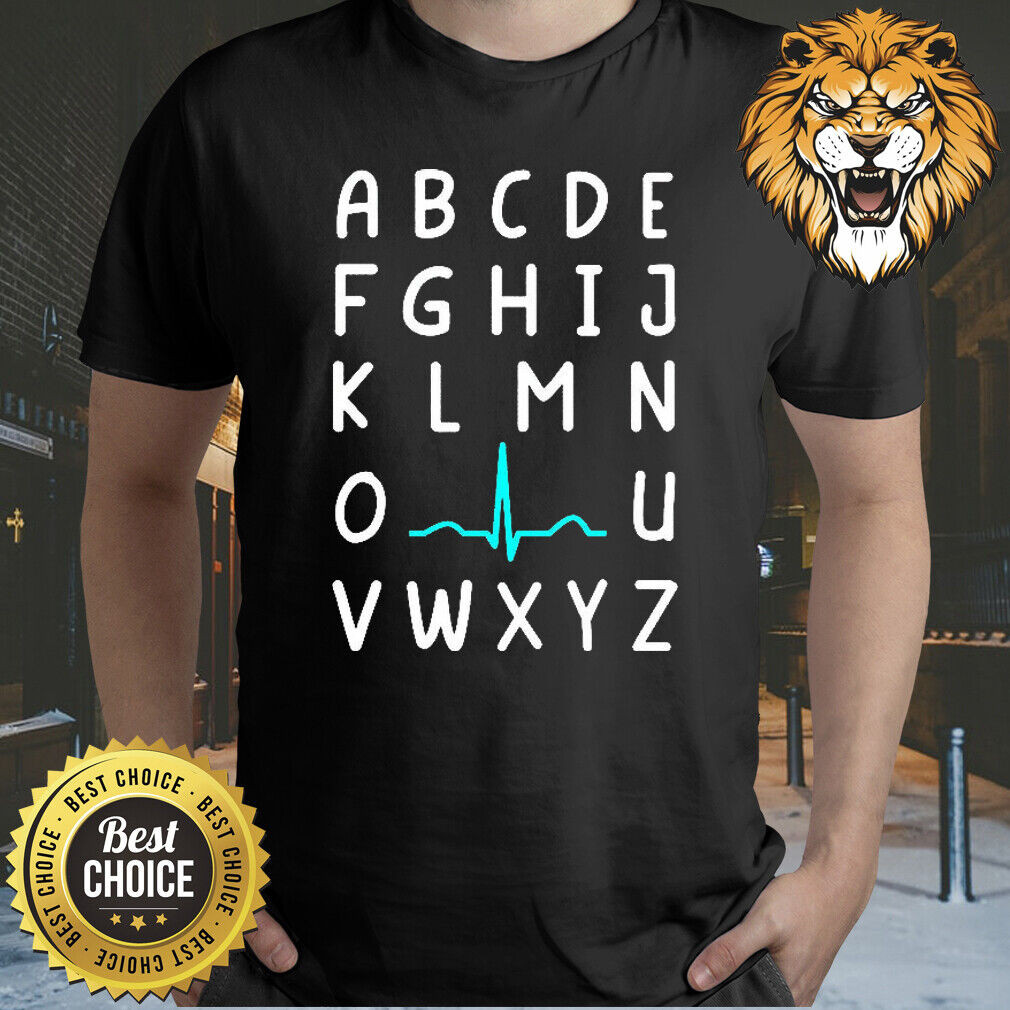 Nurse Pqrst Shirt Abc'S, Ekg Ecg Strip Shirt | Shopee Philippines