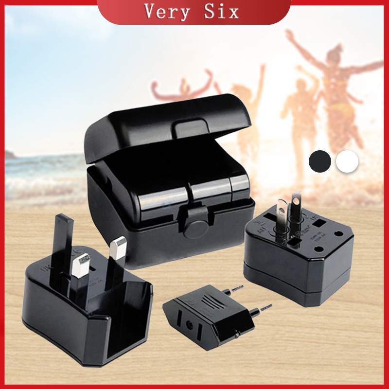 3 In 1 Universal Plug Adapter All Types Portable Travel Power Connector ...