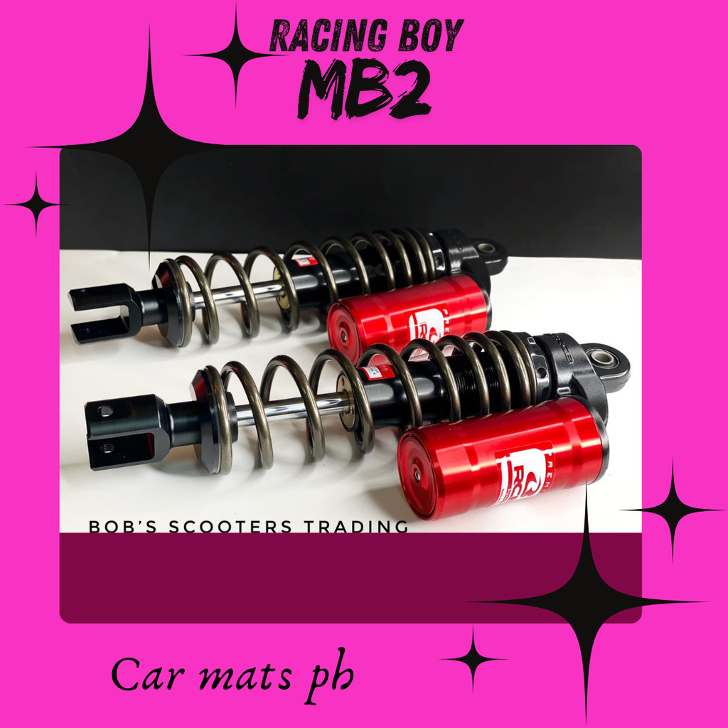 Racing boy RCB mb2 series nmax v1 330mm rear shock absorber | Shopee ...
