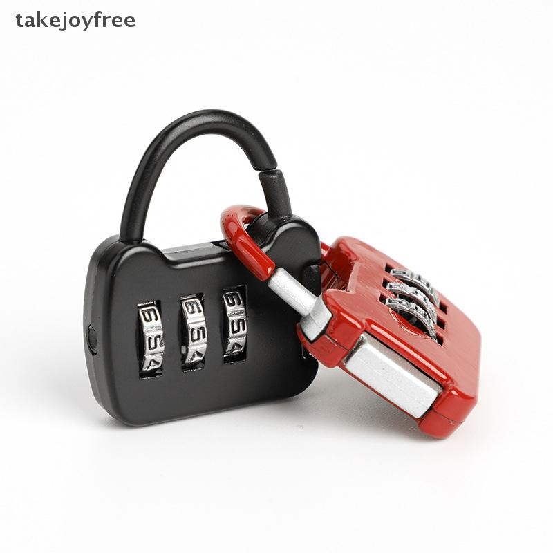[takejoyfree] 3 Dial Luggage Travel Digit Number Code Lock Combination ...