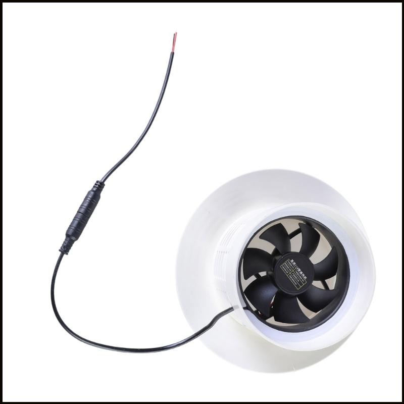 RUN 12V 3W Powerful Airflows Bathroom Speed Air Vent Extractor Fan for ...