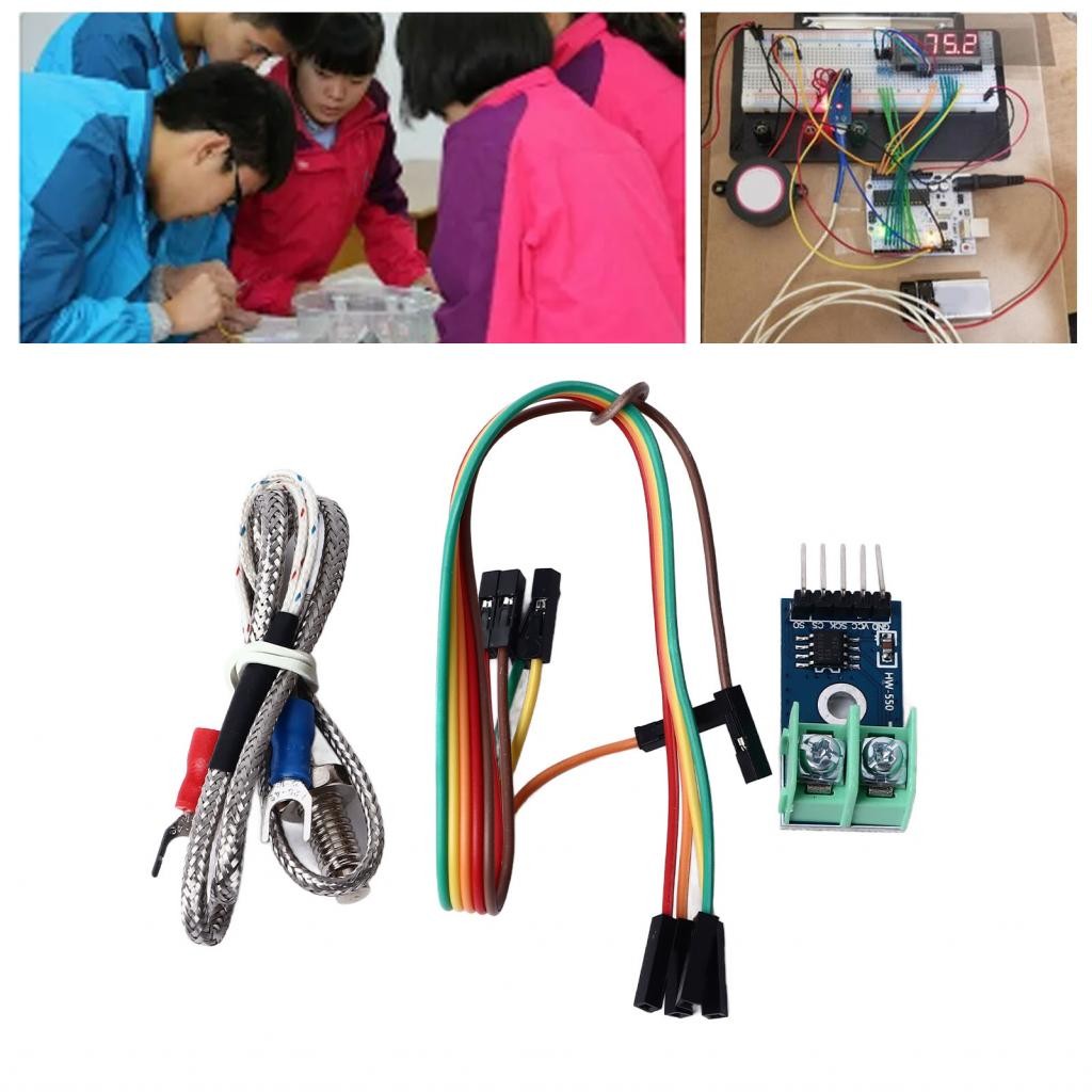 MAX6675 Type Thermocouple And Module K Temperature Sensor Set | Shopee ...