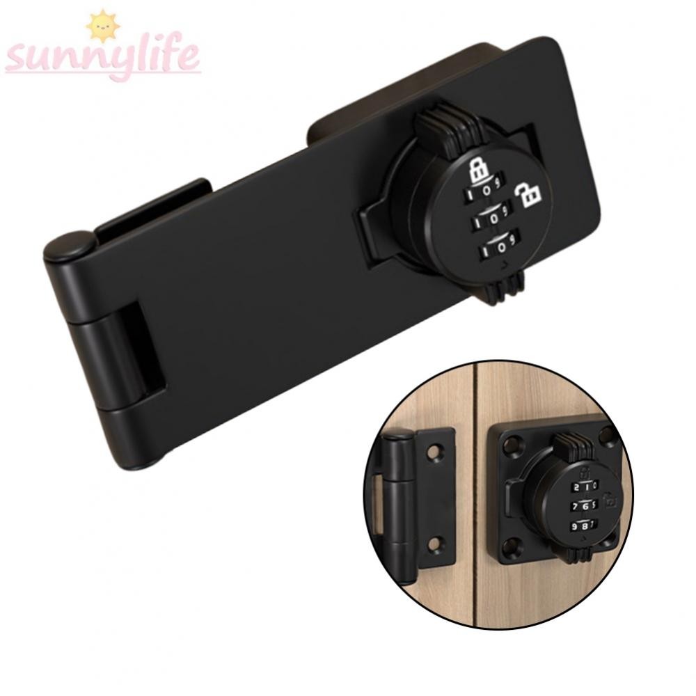 Keyless 3 Digit Combination Lock for Kitchen Cabinets and Safes with ...