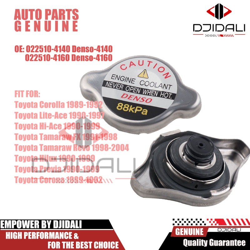 new gemuine radiator cap 0.9kg/88kpa for corolla lite-ace hi-ace ...
