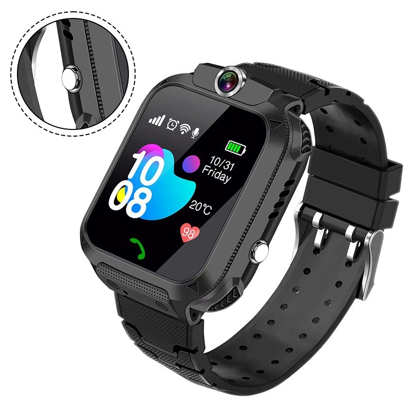Kids' Smart Touch Screen Watch with SOS Feature - Perfect for Ages 4-12 ...