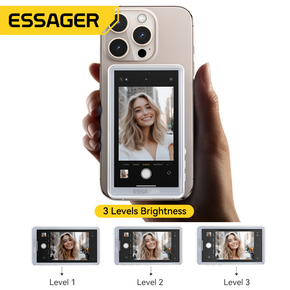 Essager Selfie / Live Streaming Mirror Phone Screen Display - Wireless ...