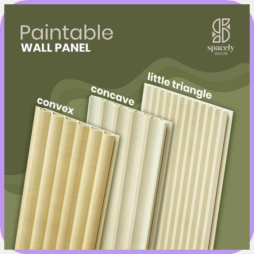 Fluted*dI/D)Wall}T)Panels}x)PVC}Z)Paintable}y)1meter | Shopee Philippines