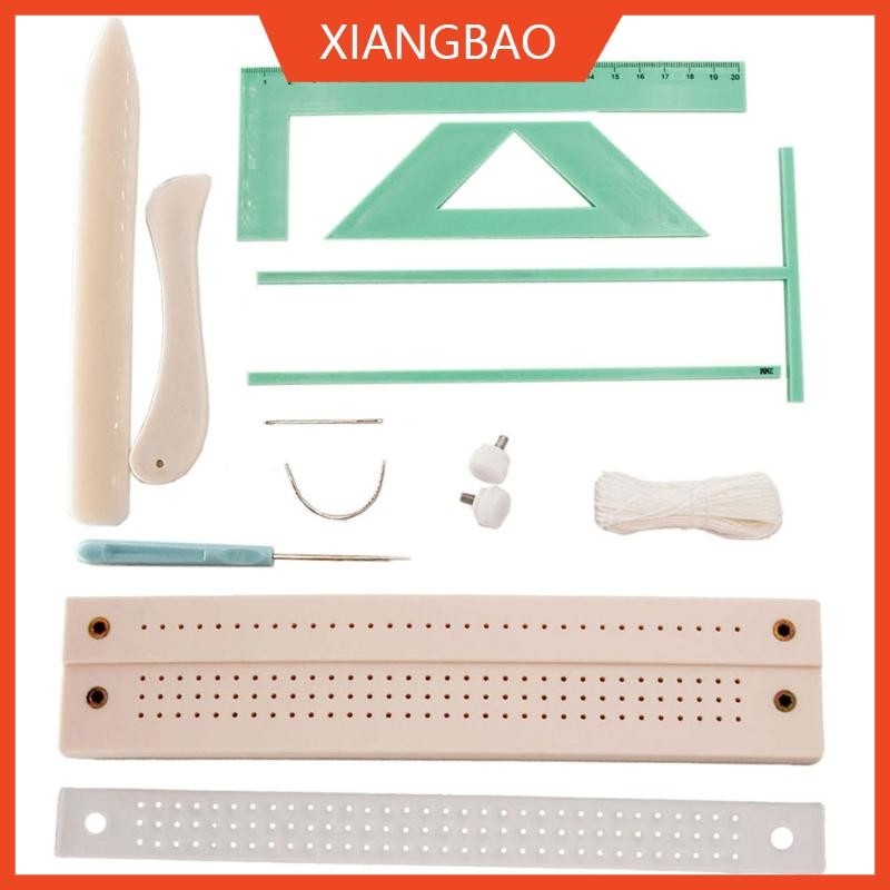 xiangbao Book Cover Guide Sewing Supplies Bookbinding Ruler Set Book ...