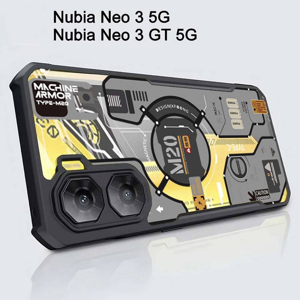 Luxur Phone Casing For ZTE Nubia Neo 3 GT Case Clear Acrylic Fall ...