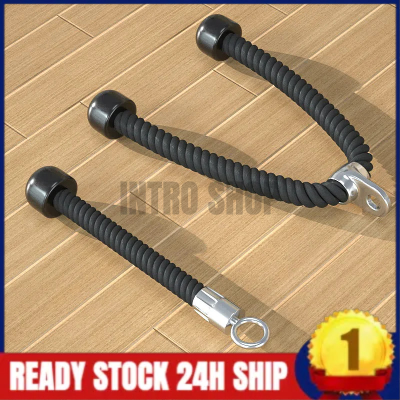 Tricep Rope Pull Down D-Handle V-Handle Revolving V-Handle Curl Bar ...