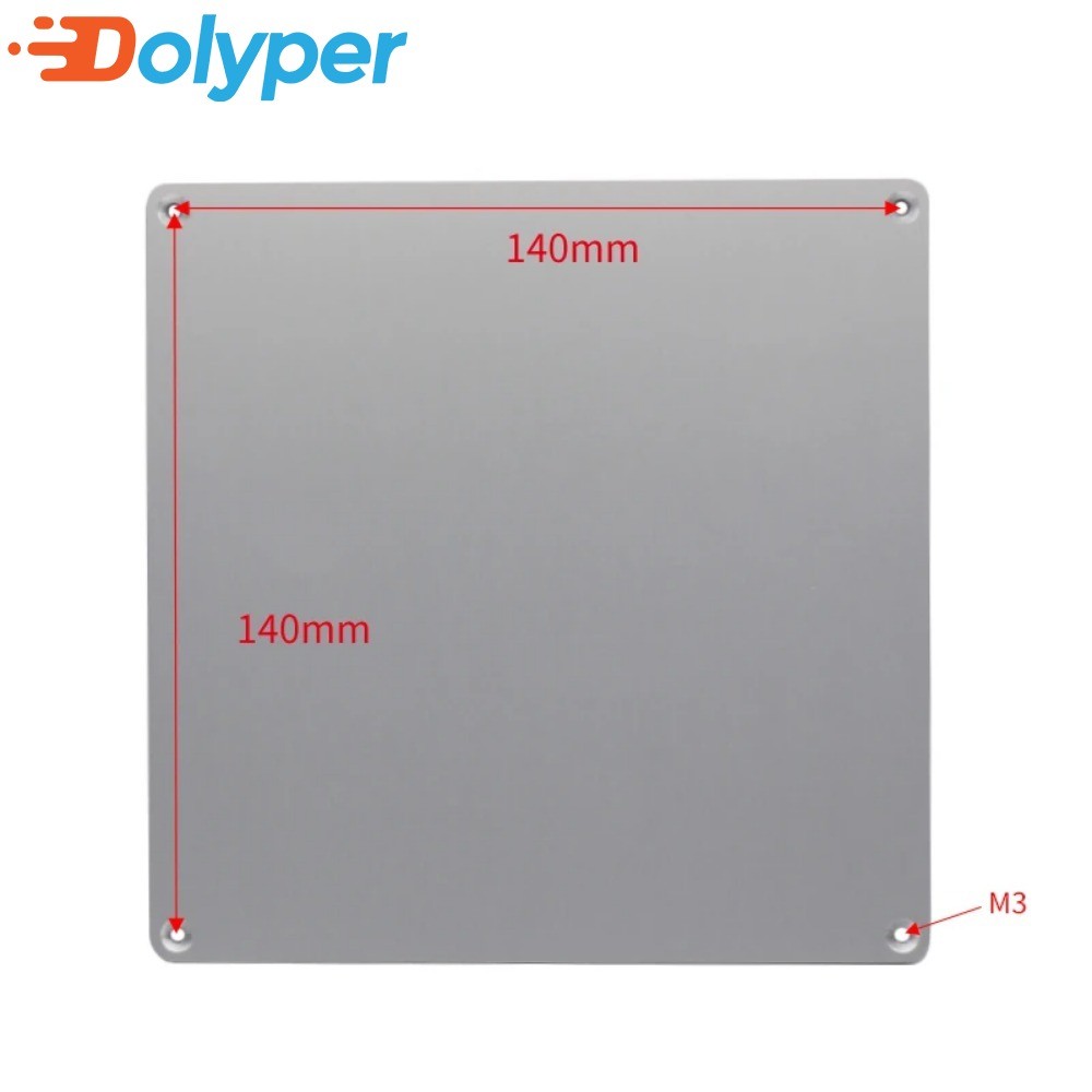 12V 80W Upgraded heatbed 150*150x3mm Mini Aluminum Substrate Heated Bed ...