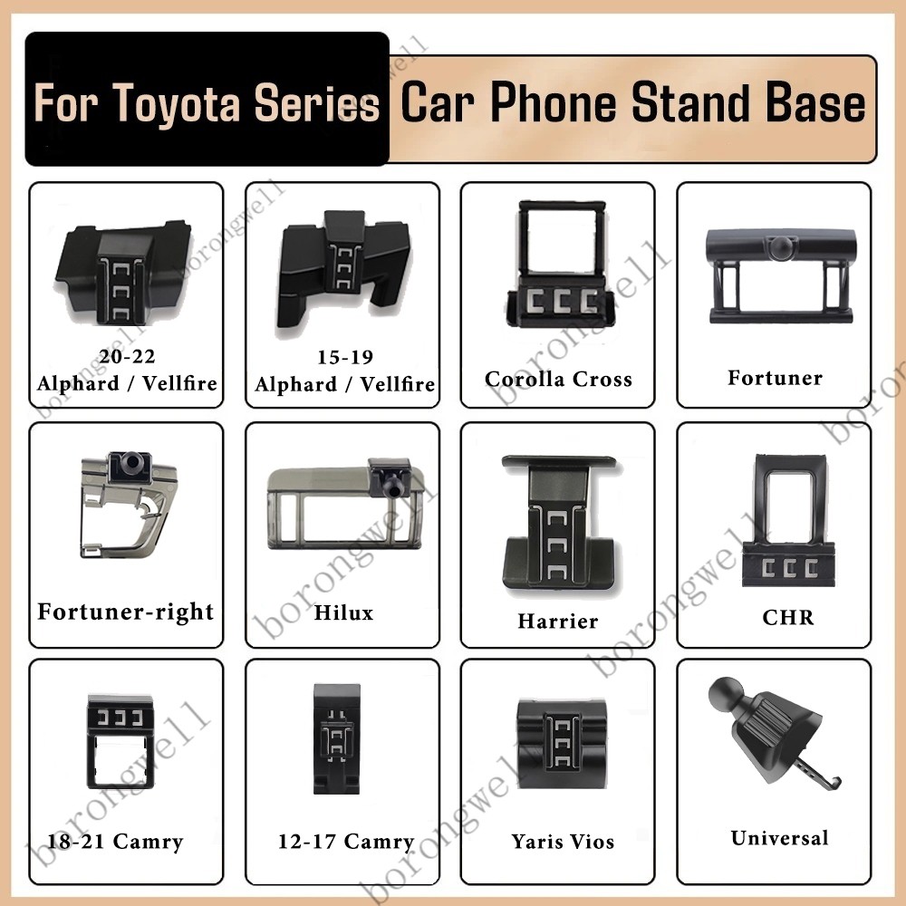 Toyota Car Holder Dedicated Base Accessories for Raize Alphard Vellfire ...