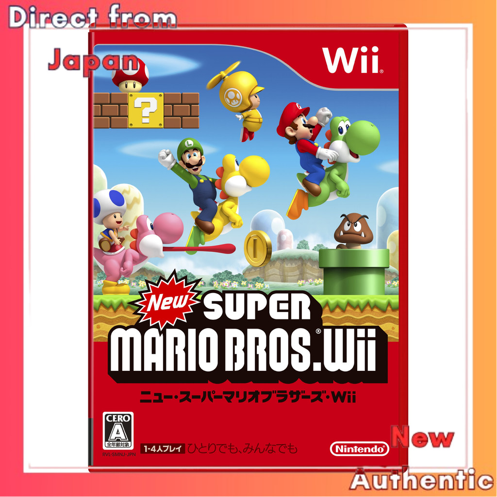 New Super Mario Bros. Wii (Regular Edition) | Shopee Philippines