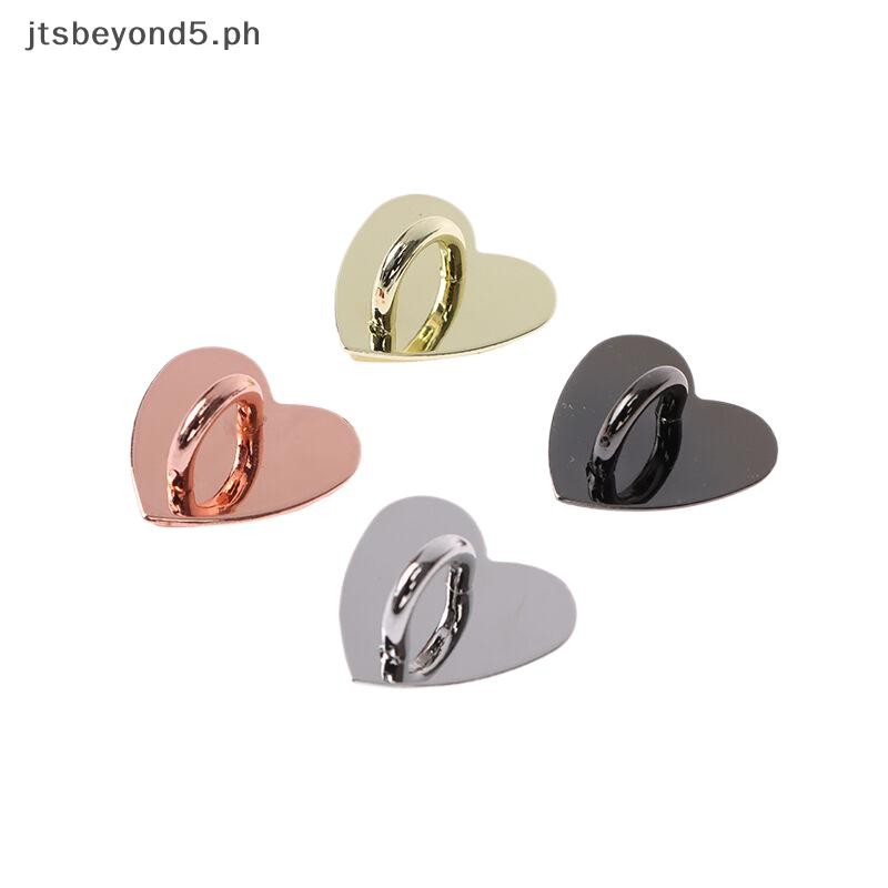 6 Anillos Adhesivos Con Forma De Corazón Para Móvil - Soporte Y Colgante Decorativo