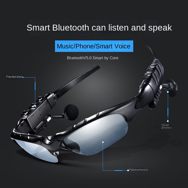 Mutifunction Glass Bluetooth Glasses Listen to Music Talk Navigation ...