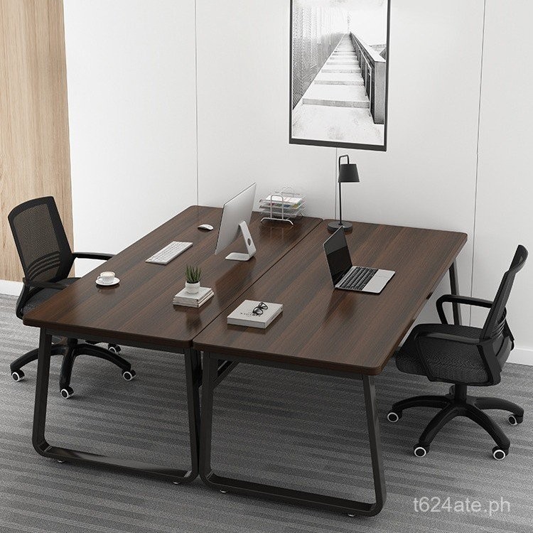 Office Desk Staff Position Simple Modern Office Table and Chair ...