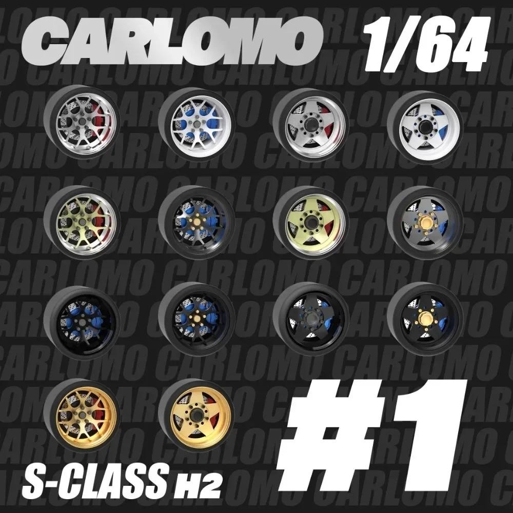 NEW 1/64 Alloy COOLCARIFUN 10.5mm Wheel or CARLOMO 9.5mm Wheels with ...
