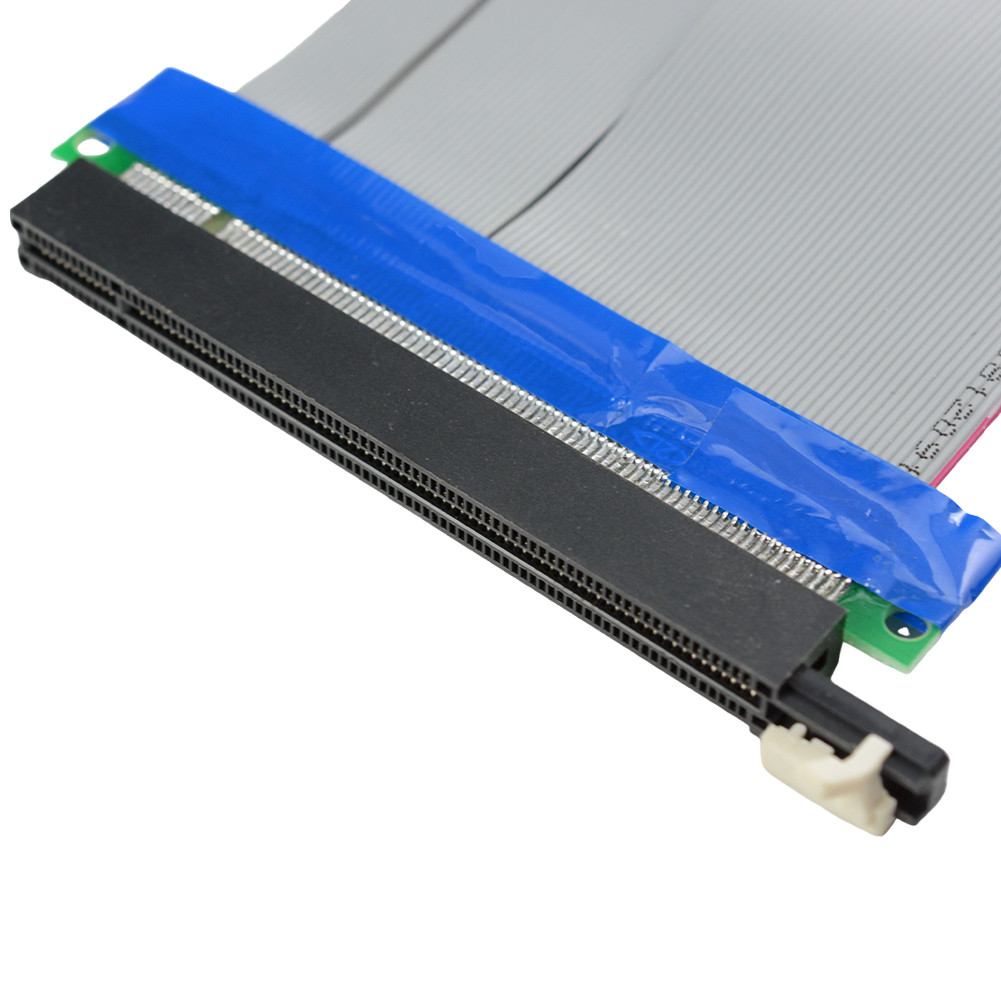 PCI-E PCI Express 16X Riser Card Extender Flex Cable 15cm for 1U 2U ...