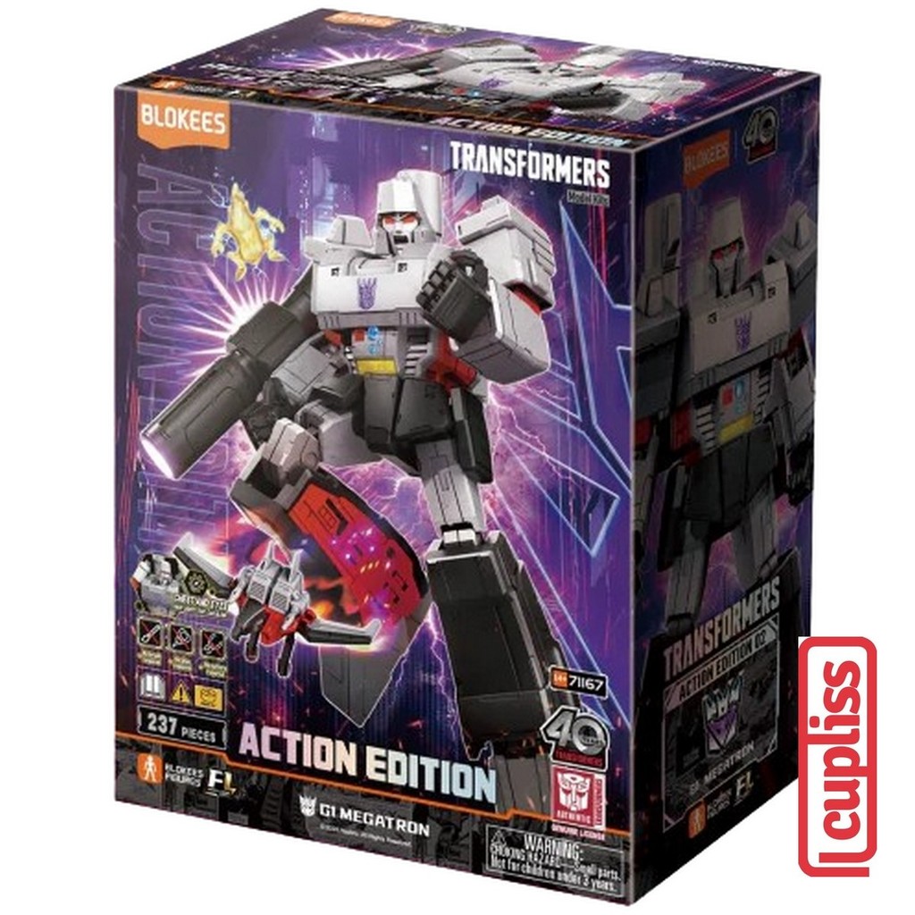 BLOKEES Original Mini Figures Transformers 71167 Action Edition G1 ...