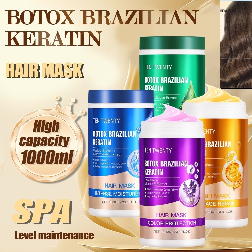 Botox Hair Mask 1000ml Deep Repair Moisturizing and Anti-Frizz ...