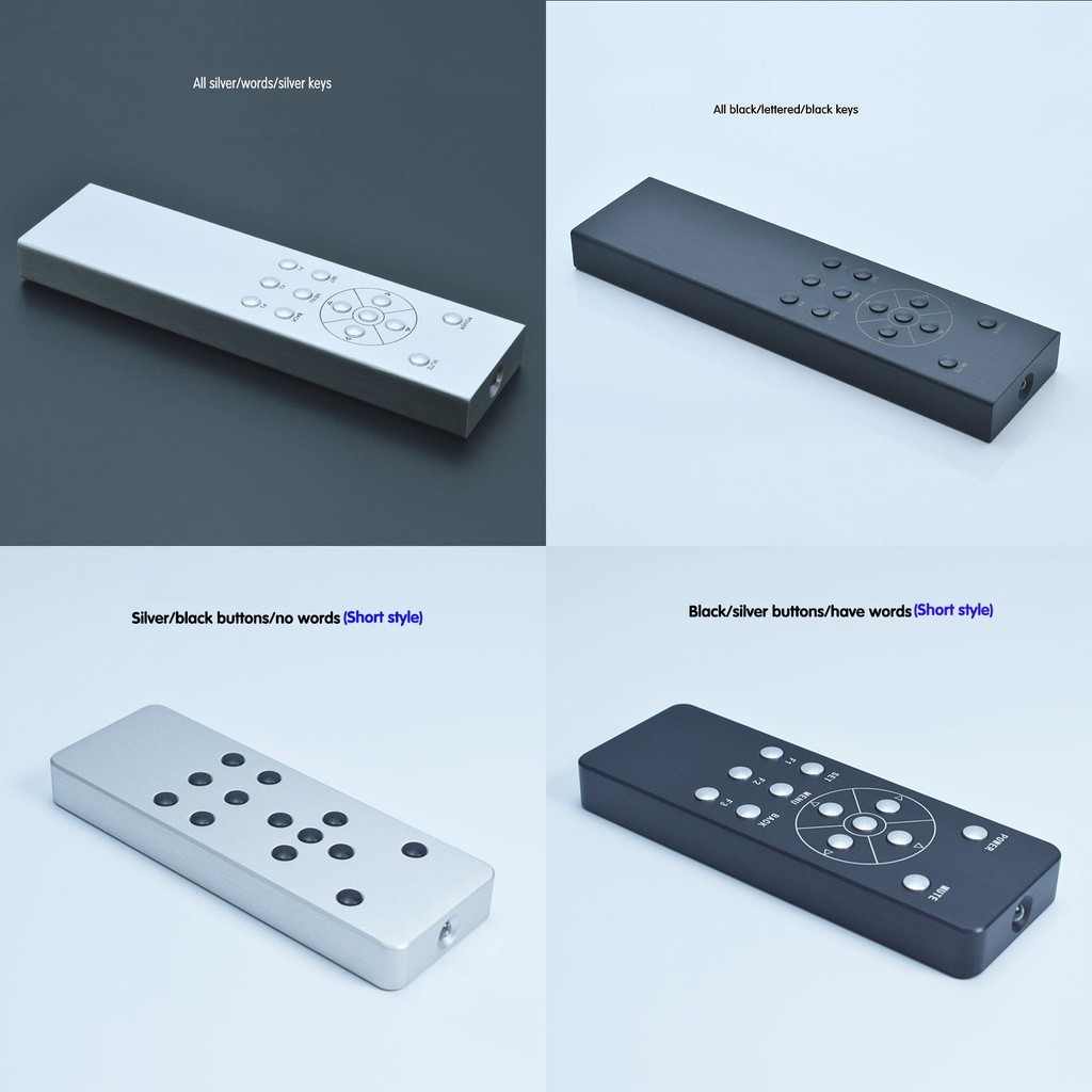 NEW Aluminum Alloy Infrared Learning Universal Remote Control 13 KEY ...