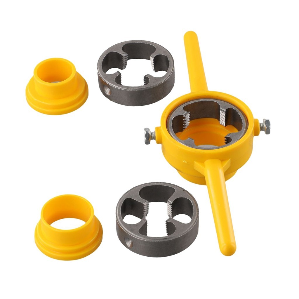 （Hot sales） 6pcs Manual Pipe Threader 1/2 3/4 1Inch Plumbing PVC Thread ...
